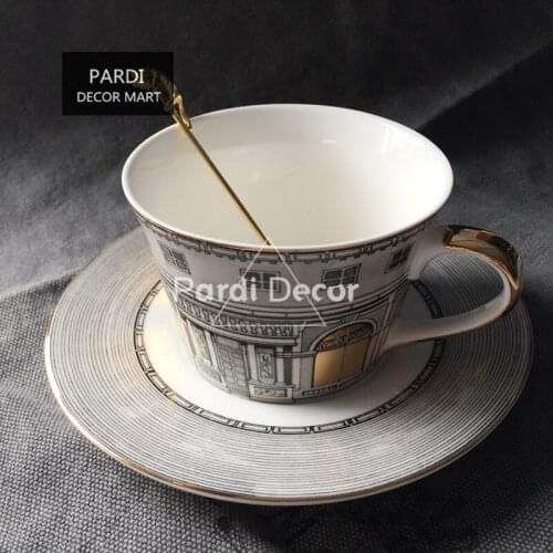 TREASURE TREE Coffee Cups And Saucers