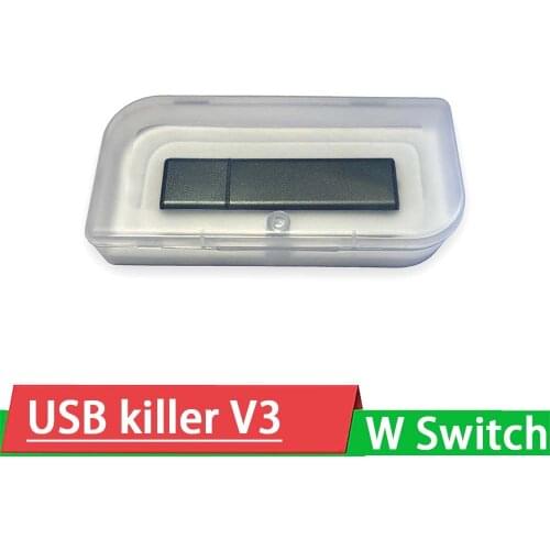 USB killer V3.0 WITH Switch U Disk Miniatur power High Voltage Pulse Generator FOR computer PC Destroy Motherboard killer