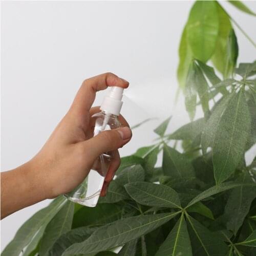 1Pc Transparent Empty Spray Bottles 30ml/50ml/100ml Plastic Travel Portable Sub-bottle Refillable Cosmetic Alcohol Containers