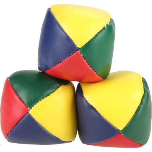3Pcs/lot JUGGLING BALLS Learn to Juggle Beginner Kit Circus Outdoor Fun Kids Toy Balls Children Interactive Toys