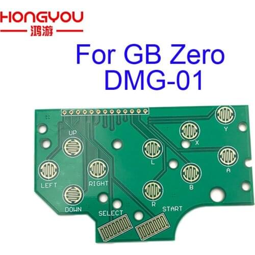 30pcs For Nintendo Game Boy DMG-01 6 Button PCB Controller Board Common Ground For Gamboy Zero Raspberry Pi GBZ