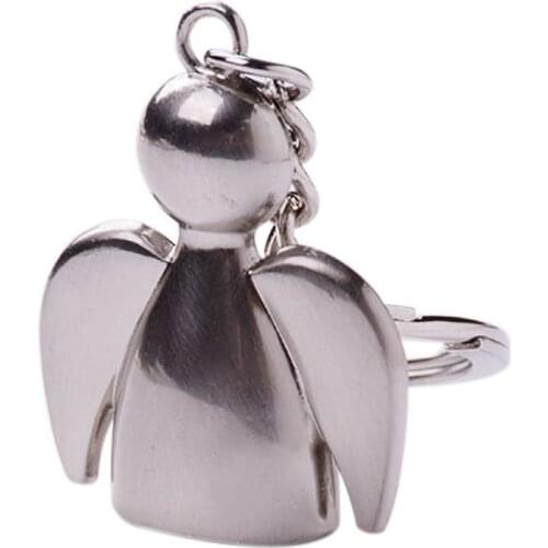 Angel Abstract Keychain KeyRing Unisex Pendant Gift Present Creative Accessories