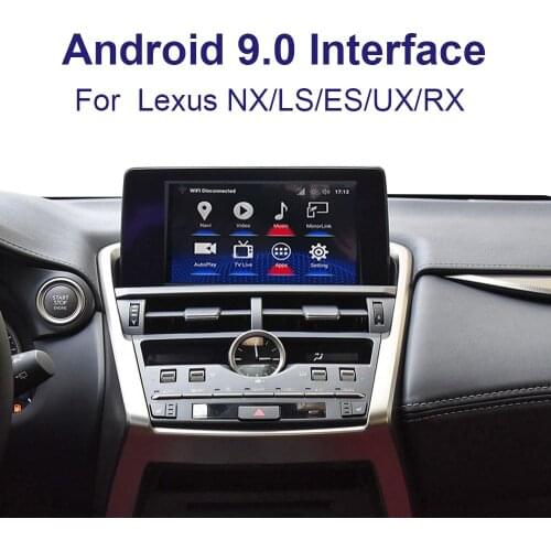Android system car GPS navigation Video interface for 2017-2020Lexus NX NX200t NX300h LS LS350 LS500 multimedia player Video