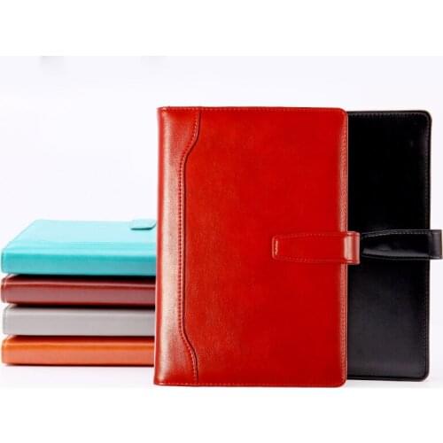 Notebook Thickened Leather Business Simple Creative Stitching And Splicing A5 Diary Book