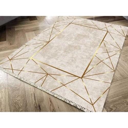 Decorative Rectangle Velvet Digital Printed Carpet Anti-Slip Living Room Bedroom Kitchen Carpet Mat Home Nonslip Rug - Monolit