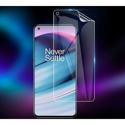 For OnePlus Nord CE / Nord Core Edition 5G 6.43" Clear TPU Hydrogel Full Cover Soft Screen Protector Film ( Not Glass )