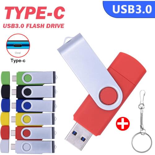Flash Memory Type-C OTG USB 3.0 32GB Usb Flash Drive 128GB 64GB Pen Drive Pendrive for Android Phone 512GB 256GB usb stick 3.0
