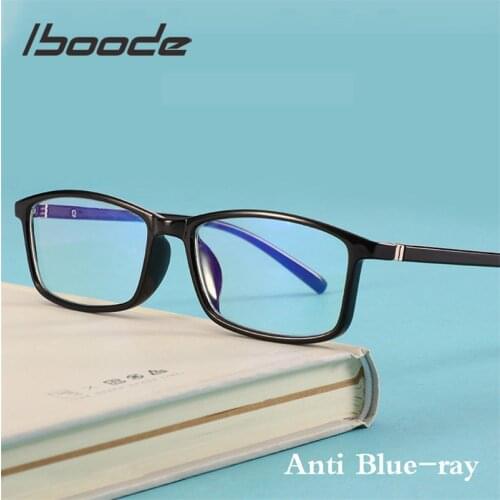 Iboode Anti Blue Ray Classes Men Computer Glasses Gaming Blocking Blue Light Radiation Goggles Spectacles Eyeglasses Women