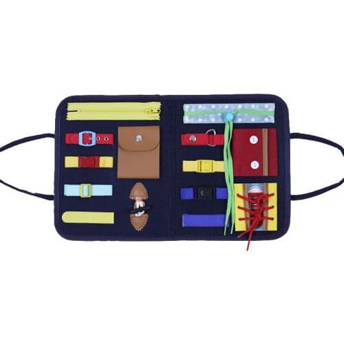 Montessori Toys Early Education Basic Life Self-care Skills Training Study Board Children Game Preschool Kids Toy For Boys Girls