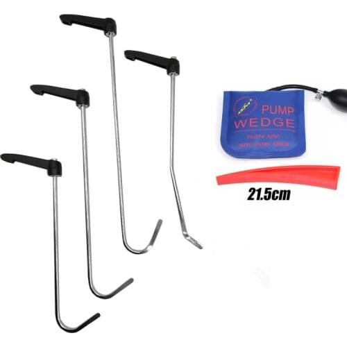 Rods Crowbar Opening Tools Car Dent Paintless Repair Tool Kit Hand Set Rotated Handle Auto Body Dent Removal Tools set