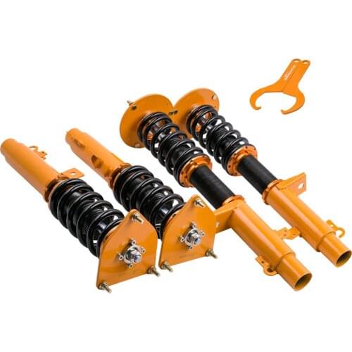 Front Rear Shock Absorber Strut Coil Spring Kit Set for Ford Taurus Sedan 1996-2007 for Mercury Sable Sedan 1996-2005 Coilover