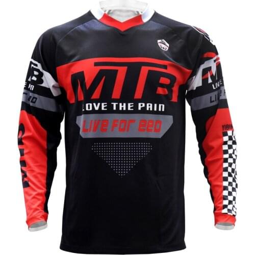 Motorcycle Jerseys Moto Motorcycle Mountain Bike Jersey BMX DH MTB MX Shirt Clothes