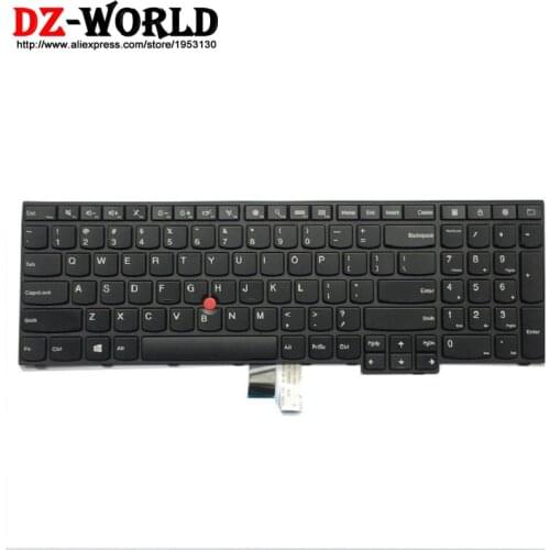New Original US English Keyboard for Lenovo Thinkpad E550 E550C E555 E560 E565 Teclado 00HN000 00HN037 00HN074 SN20F22600