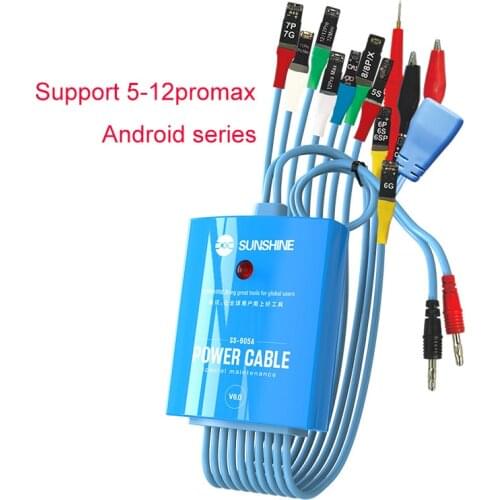 New SS-905A DC Power Control Test Cable for 12promax 12pro 12 11promax 11pro xsmax xs x Android FPC Phone Activation Boot Line