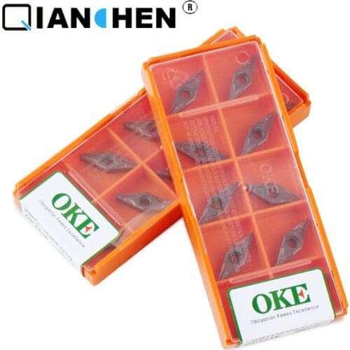 Original quality OKE 10pcs/lot high precision high performance high strength CNC VBMT110304-OTM OP1215 industry carbide inserts