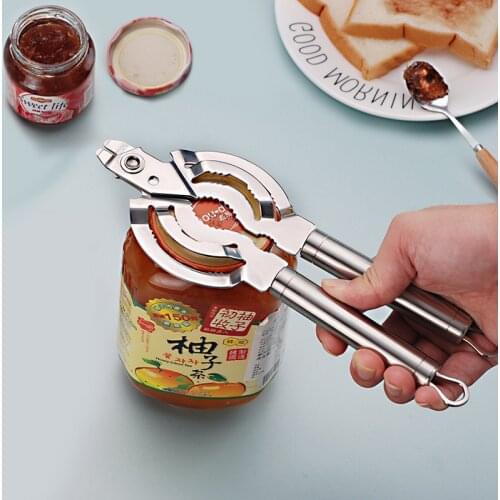 Screw Cap Jar lid opener Unscrew Wrench slip can opener device for Kitchen gadgets