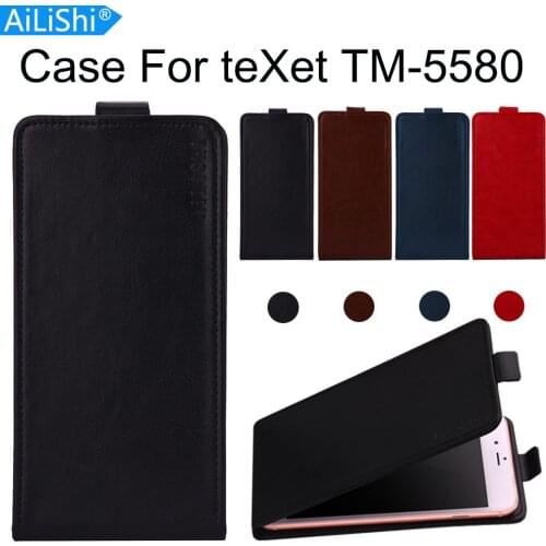 AiLiShi Factory Direct! Case For teXet TM-5580 Luxury Flip PU Leather Case Exclusive 100% Special Phone Cover Skin+Tracking
