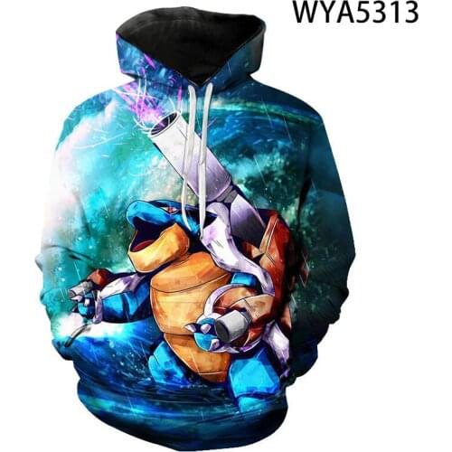 Spring Cartoon Anime Hoodies Men Women Children 3D Printed Streetwear Sweatshirt Pullover Streetwear Boy Girl Kids Tops