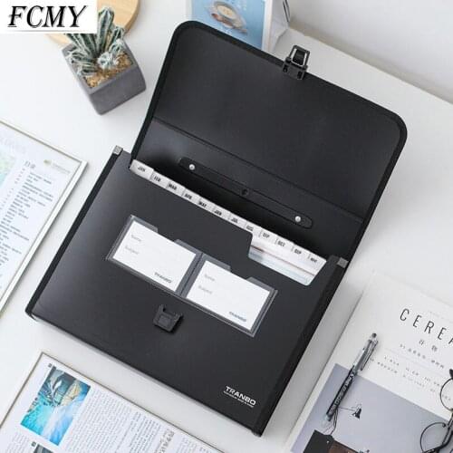 High Capacity 26-layer Document Bag Organ Bag A4 Portable Test Paper Folder Storage Box Information Booklet Folder for Document