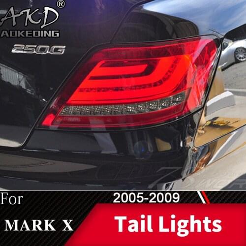 Tail Lamp For Car Toyota Mark X 2005-2009 Reiz LED Tail Lights Fog Lights Daytime Running Lights DRL Tuning Cars Accessories