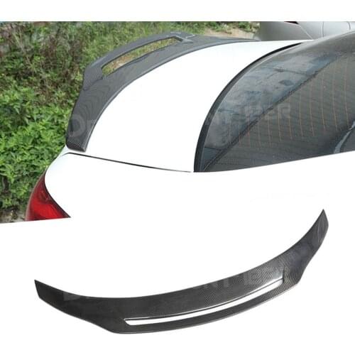 Carbon Fiber Rear Car Bumper Lip Spoiler Auto Decorations for Mercedes Benz W177 A180 A200 A220 A35 AMG Sedan 4 door 2019 2020
