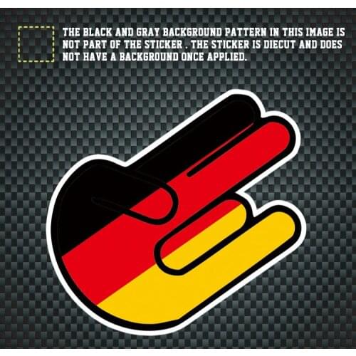 10*15 CM USA GERMANY BRAISEL Philippines SHOCKER DECAL STICKERS