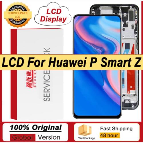 100% Original 6.59'' Display with frame for Huawei Y9 Prime 2019 / P Smart Z LCD Touch Screen Digitizer Assembly Repair Parts