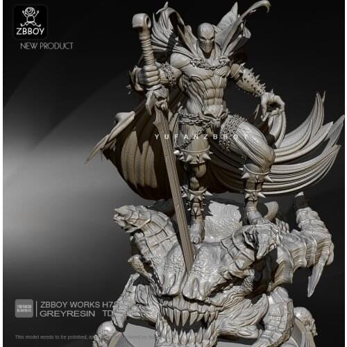 75mm1 / 24 Resin Figure Kits Righteous Messenger Self-assembled TD-2194