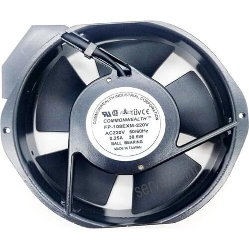 Brand new for COMMONWEALTH FP-108EXM-220V 17238 UPS cooling fan