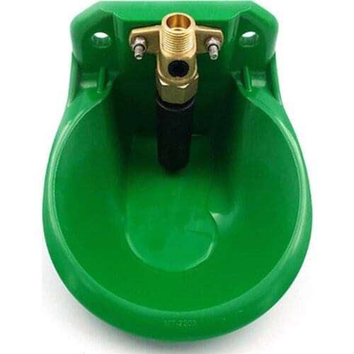 Automatic Water Bowl Liquid Drinker Sheep Cow Cattle Pig Goat Horse Farm Animal Feeder Drinking Tool Replace Cattle Copper Valve
