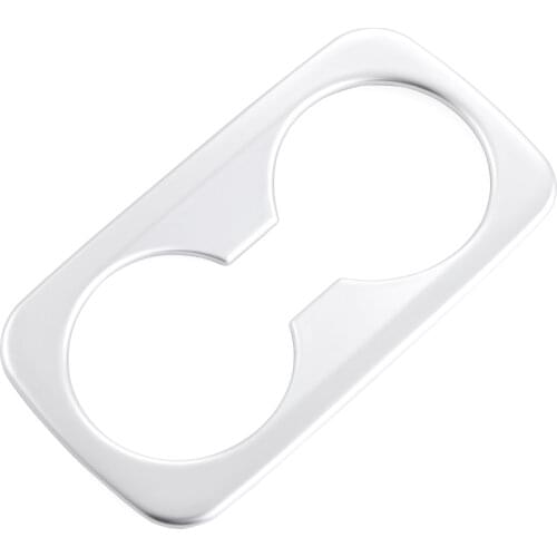 Car Styling Rear Seat Water Cup Holder Interior Decoration Trim Covers For Hyundai Tucson 3th 2015 2016 Auto ABS Accessories