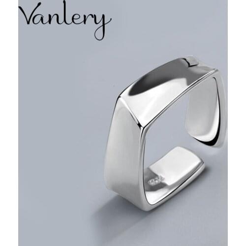 Bohemian Charm Boho Square Rings For Women Lover Wedding Bridal Valentines Gifts Men Open Retro Antique Rings