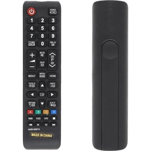 IR 433MHz Digital 3D Player Remote Control TV Remote Controller 10M Distance Transmission Powered by AAA for AA59-00607A LCD TV