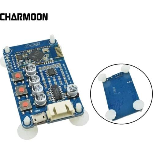 CSR8635 PAM8403 Stereo Amplifier Module Bluetooth 4.0 HF11 Digital Audio Receiver Board 5V Mini USB Automatic Connection
