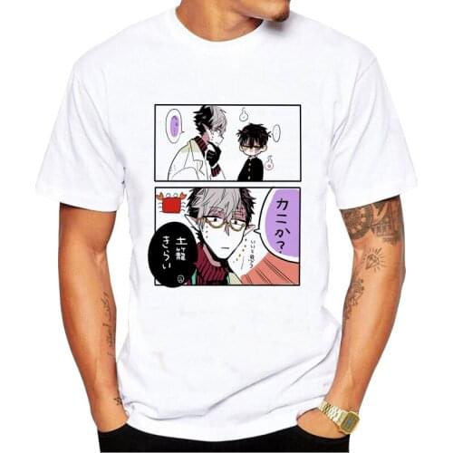 Ground-bound boy Hanako-kun Printed T Shirt Summer T Shirt Popular Tees Amazing Short Sleeve Men Tops Unique Cool