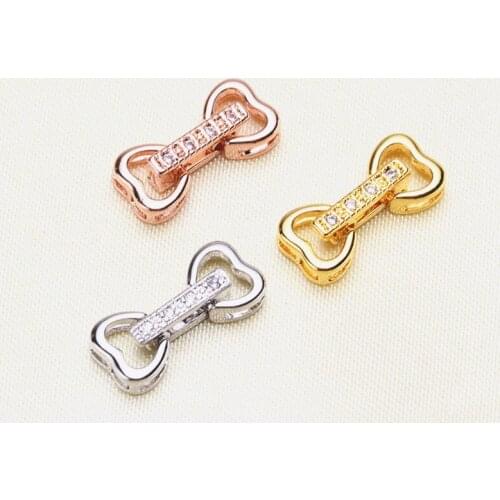 Jewelry Making DIY Golden/Silvery Connector Clasps Findings Women Fashion Beads Pearls Bracelets Metal Clasps Accessories YLPJ