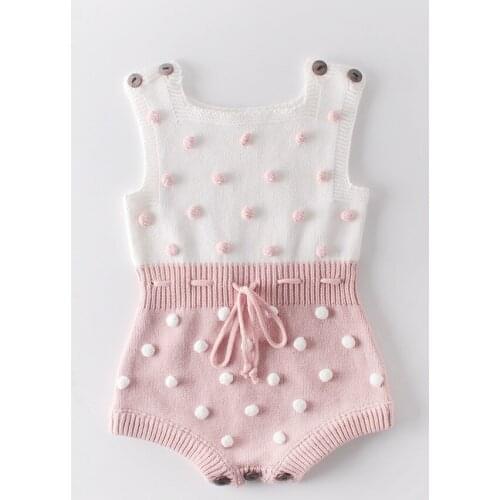 Korea Style Handmade Newborn Baby Girls Lovely Romper Jumpsuit Outfits Birthday Gift Winter Casual Clothes