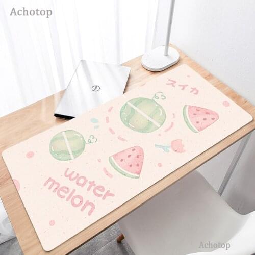 PC Mouse Pad Fruit Mouse Pad Gamer Mousepad Computer Mat Large Mouse Carpet Cute Gaming Carpet For Mause Keyboard Pad Desk Mat