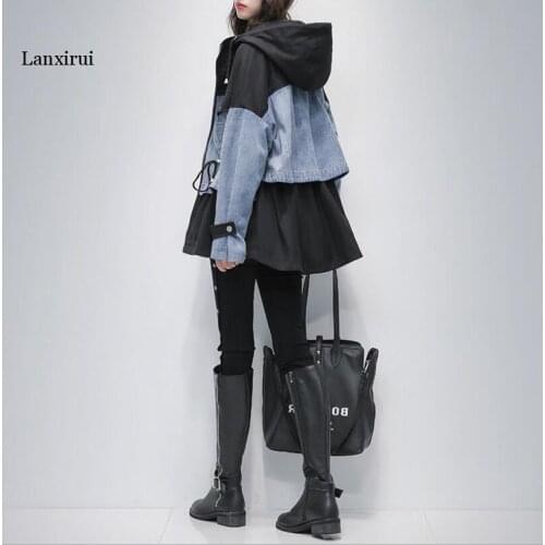 Lanxirui Women's Short Trench Coats