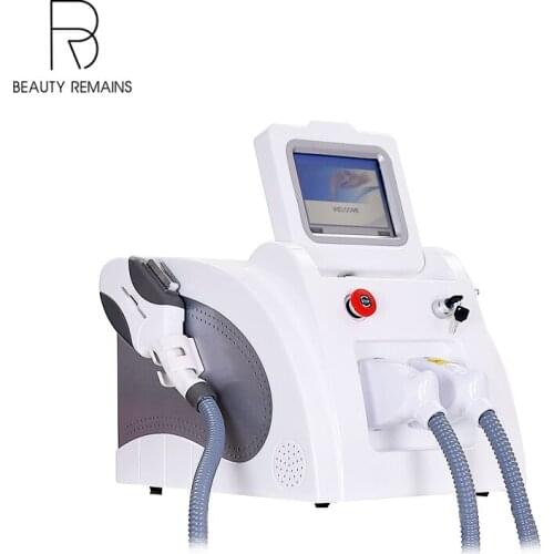 2020 Hottest portable 2 in 1 elight ipl opt shr rf nd Yag Laser Tattoo removal/ipl hair removal machine