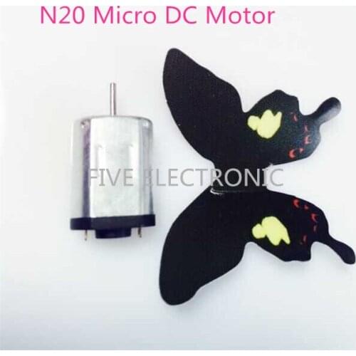 N20 Micro DC Motor,use for CD players, cameras, electronic door lock,DIY models/toys