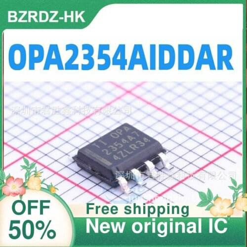 2-10PCS/lot OPA2354AIDDAR SOP8 OPA2354A OPA235 OPA2354AIDDA New original IC