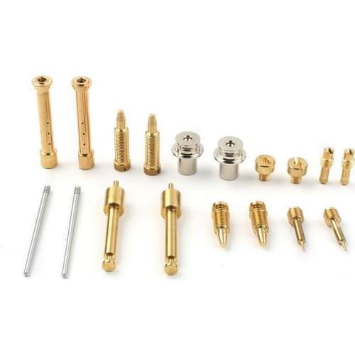 Main Carburetor Kits Motorcycle O-Ring Rebuild Slow Jets Top Cap Gasket