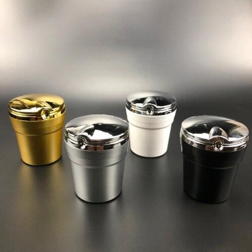 Car LED Blue Light Cigarette Ashtray for Audi A1 A3 A4 B6 B8 B9 A3 A5 A6 A7 A8 C5 Q7 Q3 Q5 Q5L SQ5 R8 TT S5 S6 S7 S8