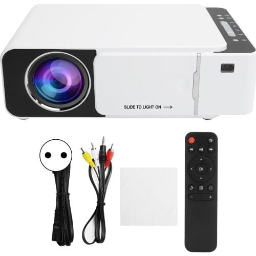 Beamer home meeting projector Projector Home HD Mini Portable Same Screen Version Projection Equipment 55W 100‑240V T5 home