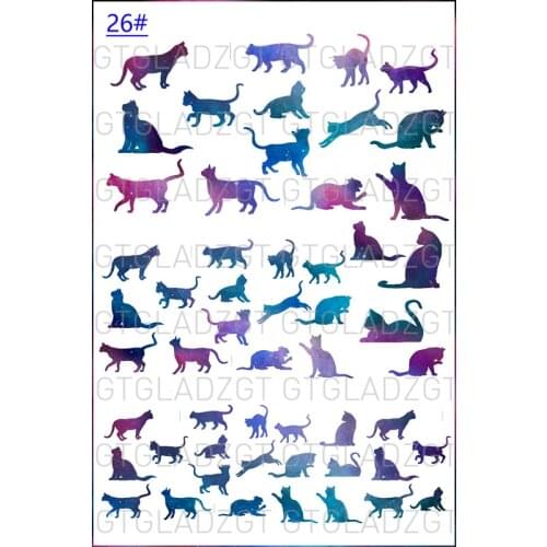 5 PCS Cats rabbit elk transparent material With use of epoxy Mold Making Mould Jewelry Tool filling for DIY jewelry