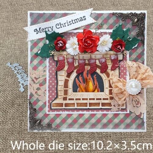 New Design Craft Metal stencils Cutting Dies Christmas socks decoration scrapbook die cuts Album Paper Card Craft Embossing