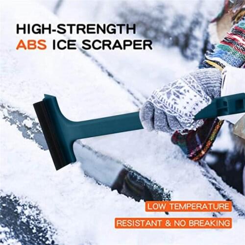 1PCs Auto Car Ice Scraper Removal Snowbrush Clean Car Ice Windscreen Tools Scraper Shovel Snow Window Car Brush