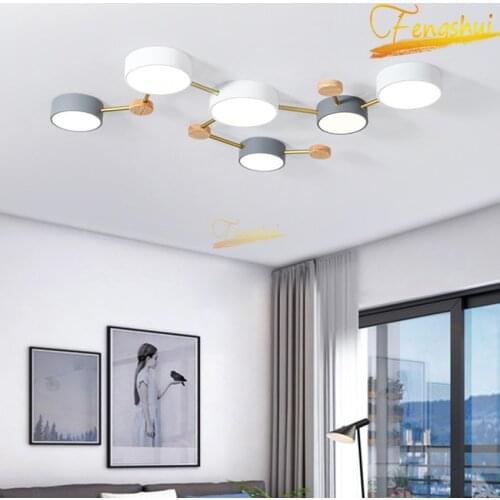 Modern Minimalist LED Acrylic Ceiling Lamp Lighting Nordic Art Restaurant Decor Ceiling Lights for Living Room Bedroom Luminarie