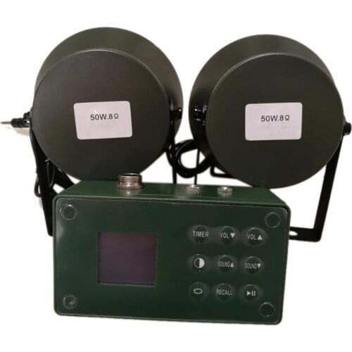 Outdoor MP3 Bird Caller Hunting Bird Player with Two 182 Bird Voice Loudspeakers (35W or 50W Respectively) for Hunting